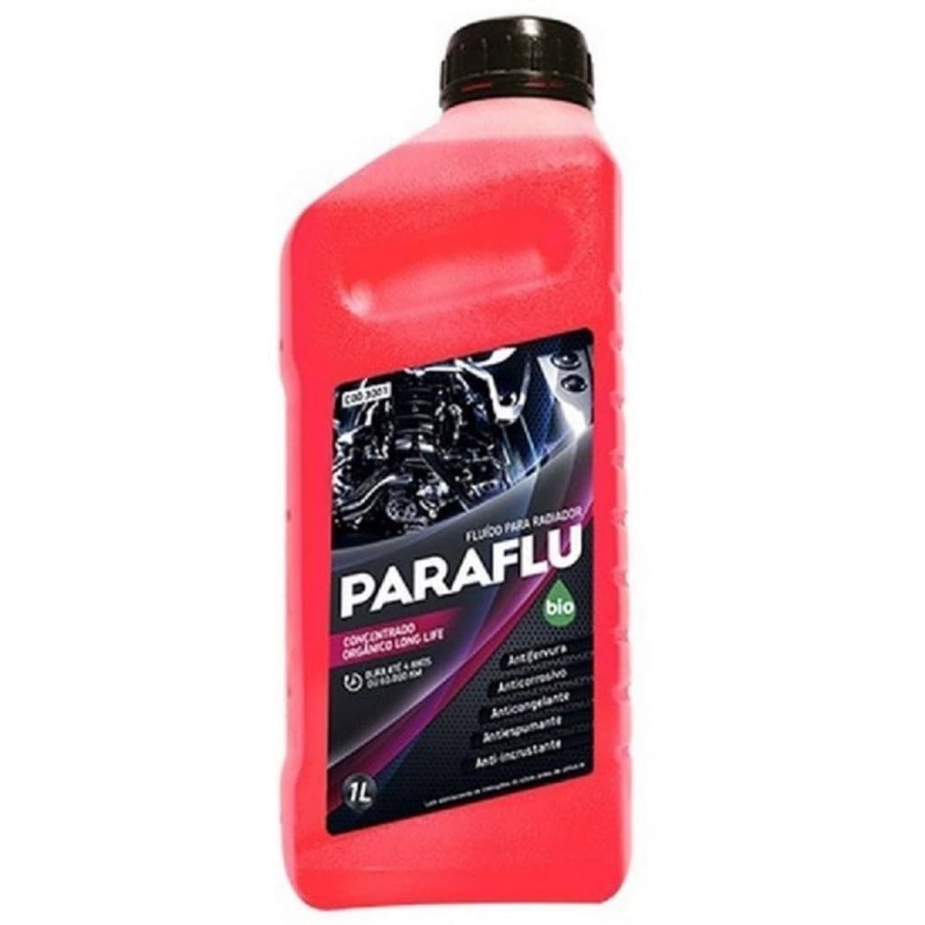 Aditivo Radiador Paraflu Rosa (Concentrado) Orgânico Long Life 1L 103001 Top