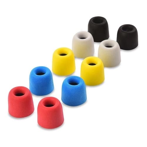 4 Pares Borrachas Para Fones Ponteiras, Memoria De Espuma