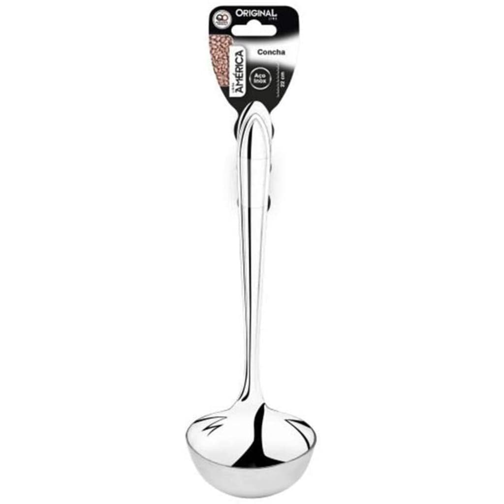 Concha Para Feijão Em Aço Inox 50 Ml Buffet Cozinha - Original