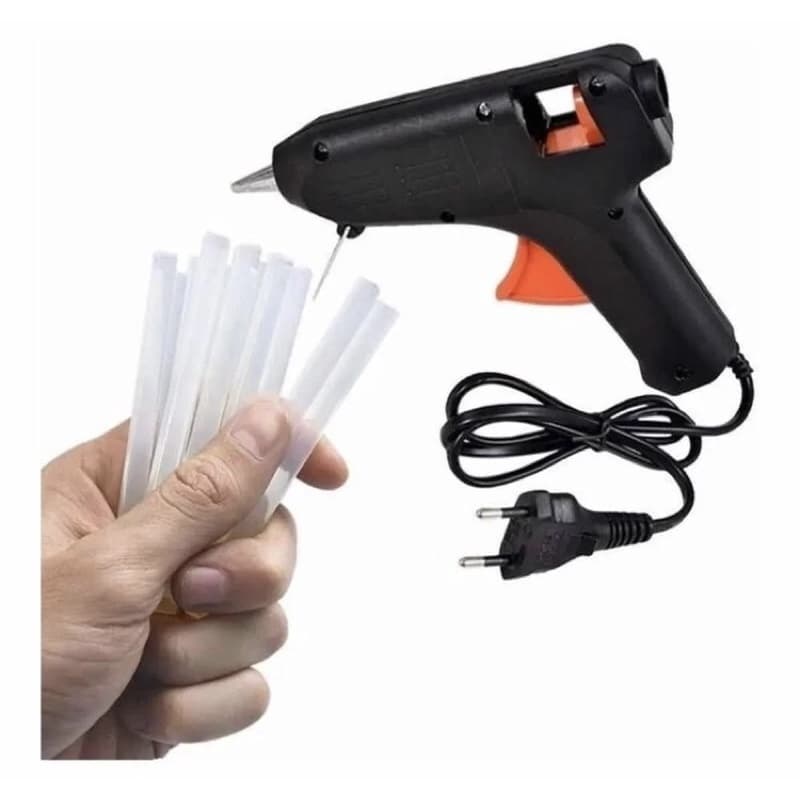 Pistola De Cola Quente Pequena, 20W Para Cola Quente Fina