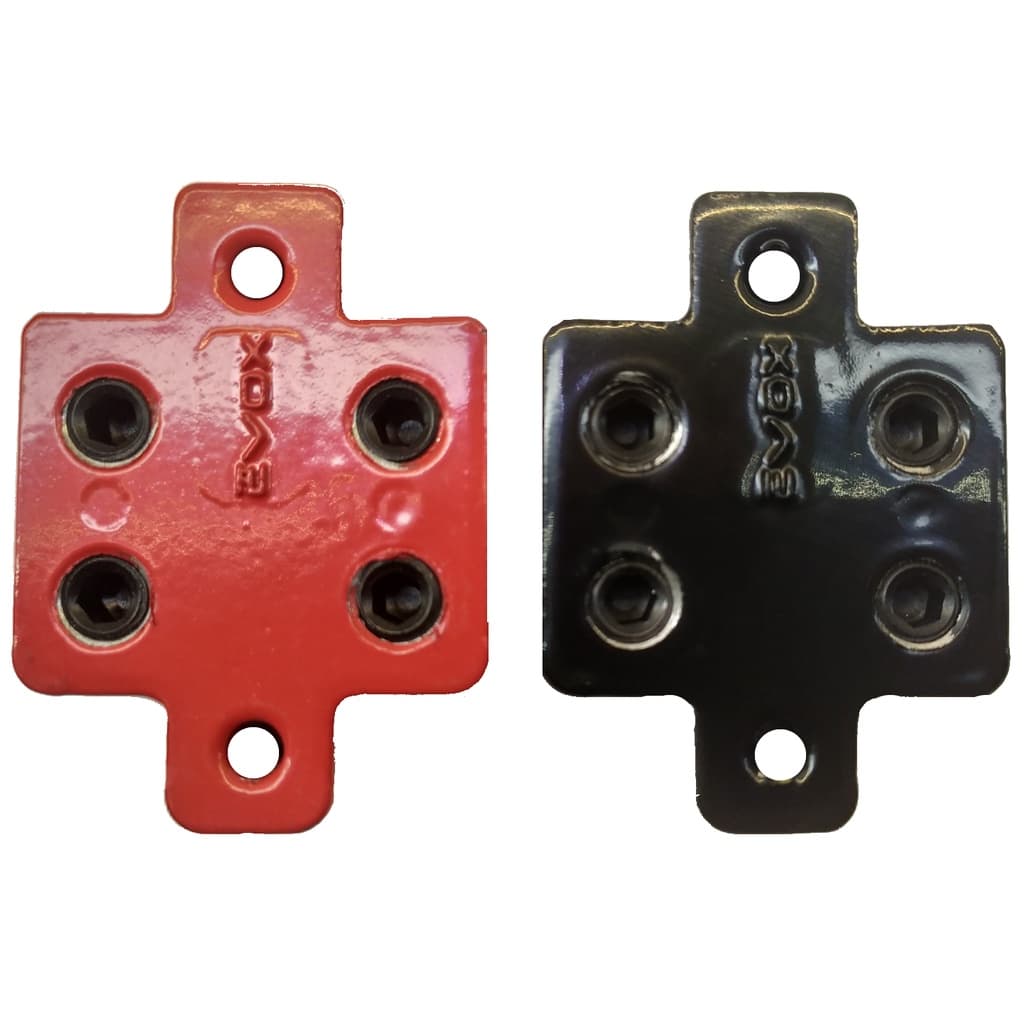 Par Barramento Evox Bloco Distribuidor De Energia 2x2 4 Vias Som automotivo 97% Alumínio 3% Cobre
