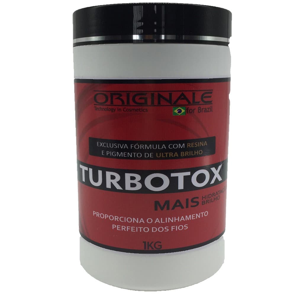 Turbotox - Botox Alisante 1kg  Com Exclusiva Formula Com Resina E Pigmento De Ultra Brilho