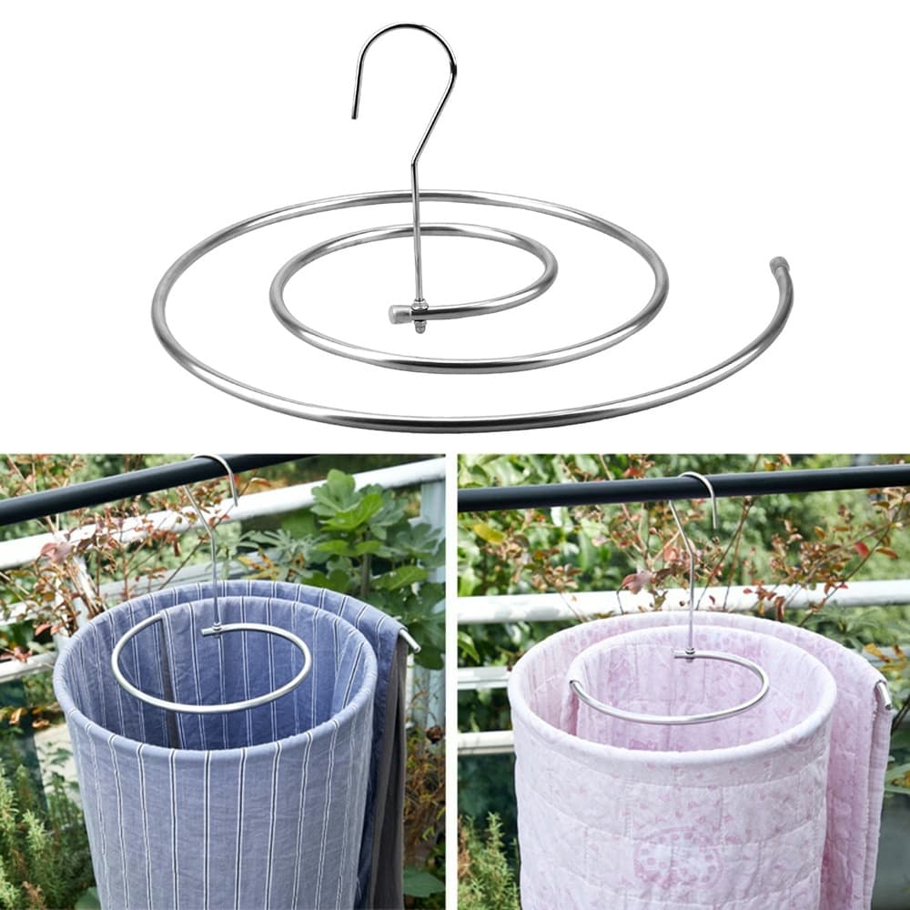 Varal Cabide Espiral Circular Caracol Para Lençol e Toalha e Mantas