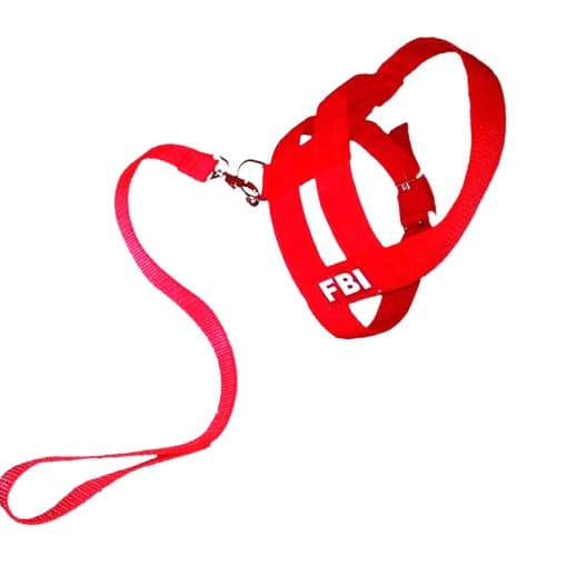 CONJUNTO GUIA E PEITORAL FBI Nº9