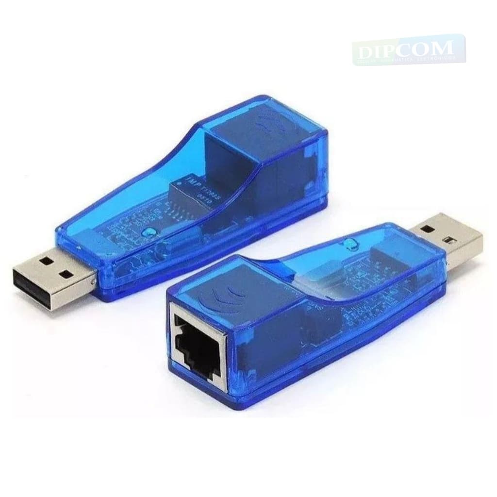 Adaptador de Rede USB x RJ45 - Adaptador USB para Cabo de Internet