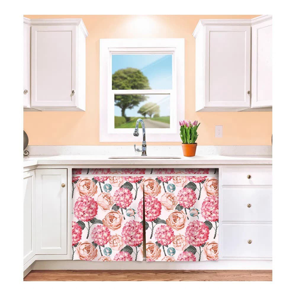 Cortina de Pia  1,35m X 70 cm 100 % polietileno