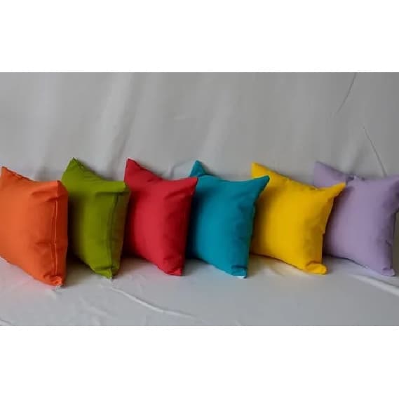 Capa De Almofada em Oxford 35x35 Com Zíper Decoração Sofá Cama