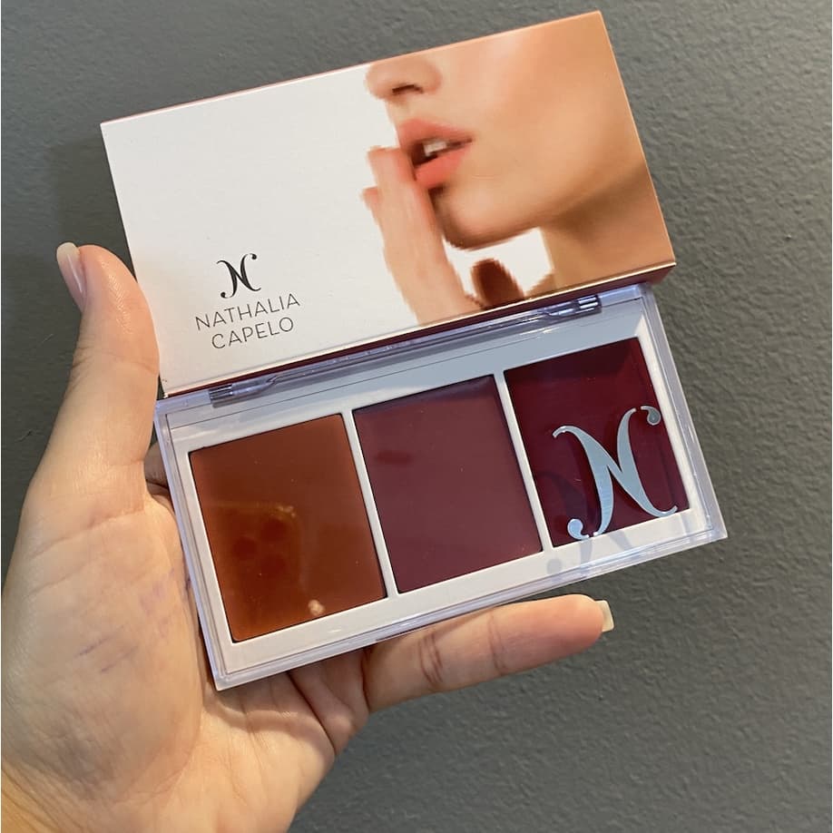 Paleta De Blush Cremoso Nathalia Capelo Lip & Cheek Labios