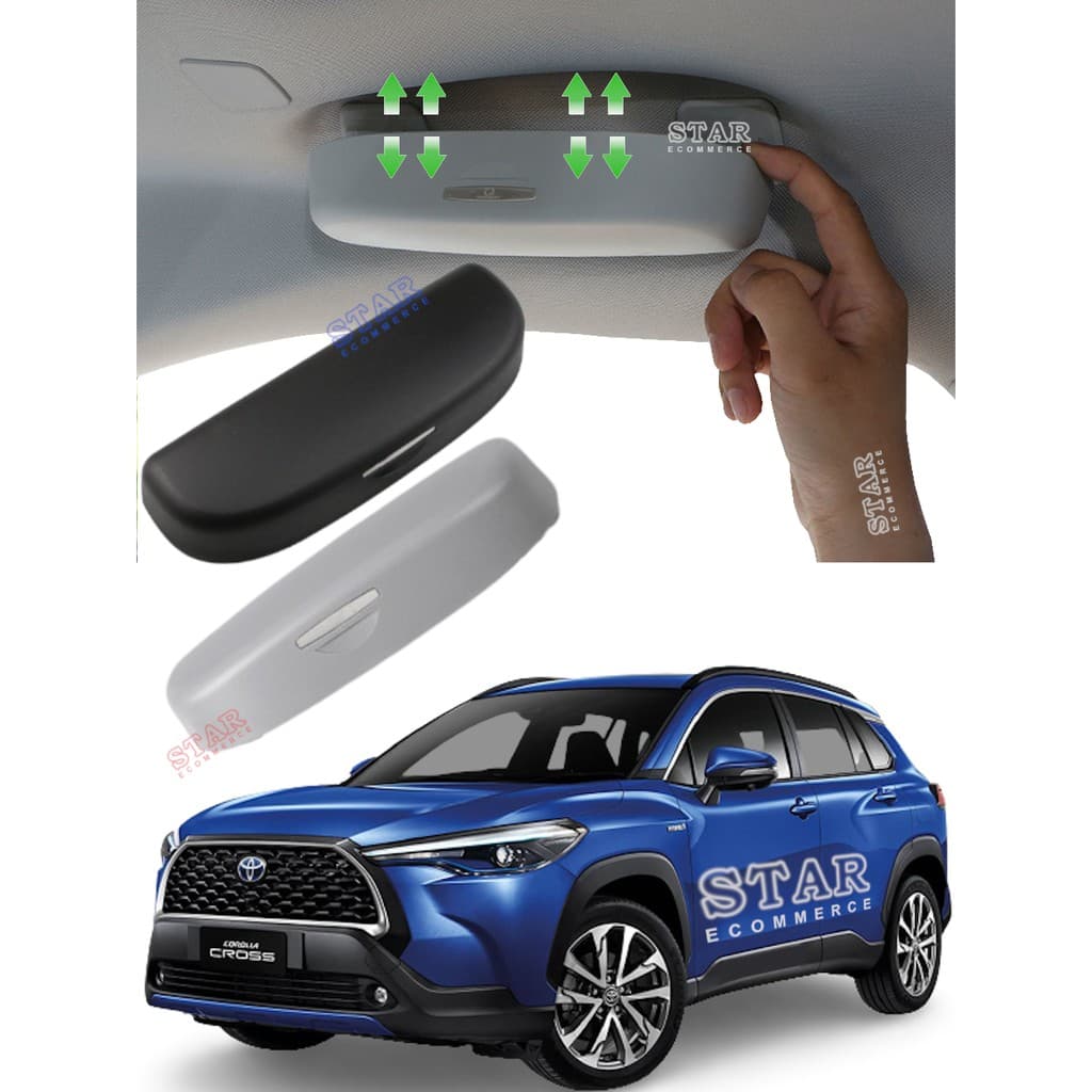 Porta Óculos Toyota Corolla CROSS 2021 até 2026 XR XRE XRV HYBRID XRX HYBRID com Encaixe Original