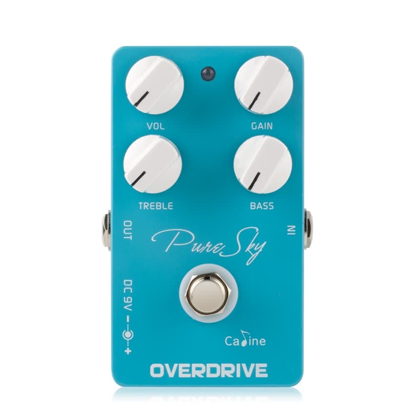 Caline CP-12 Pedal De Guitarra Puro Sky OD Para Com Efeito/Acessórios
