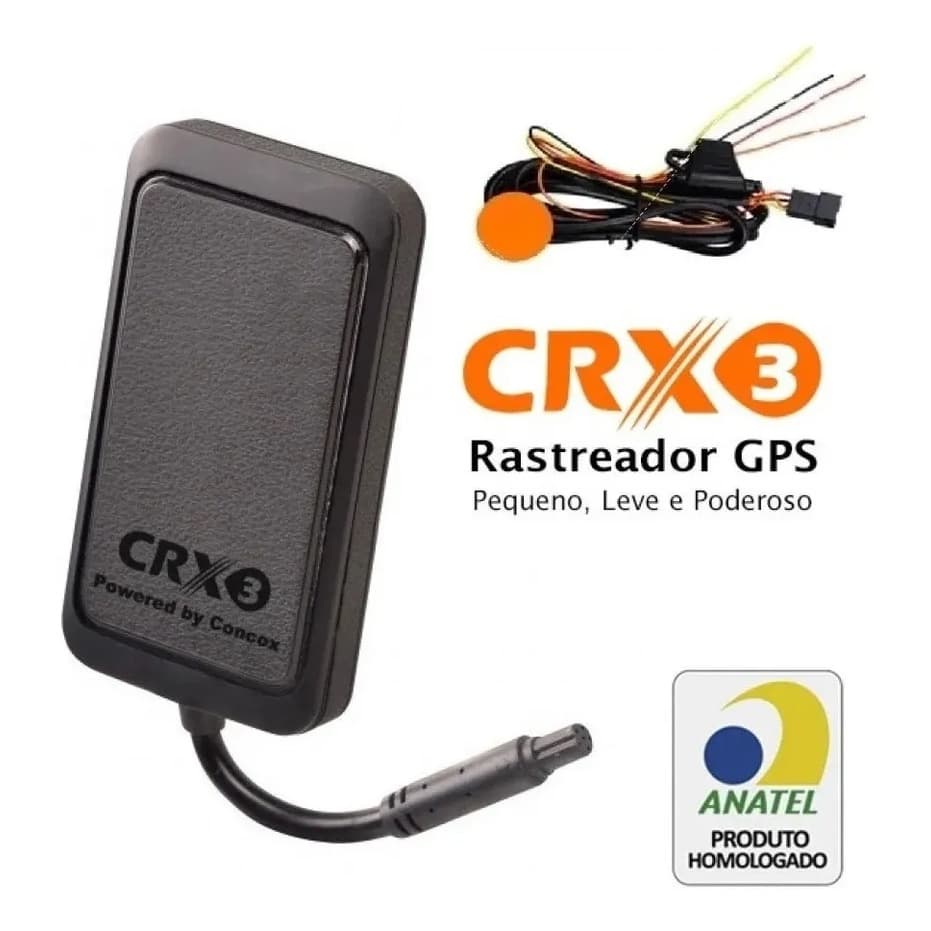 Rastreador Bloqueador Concox Crx3 Carro Moto Elétrico Anatel