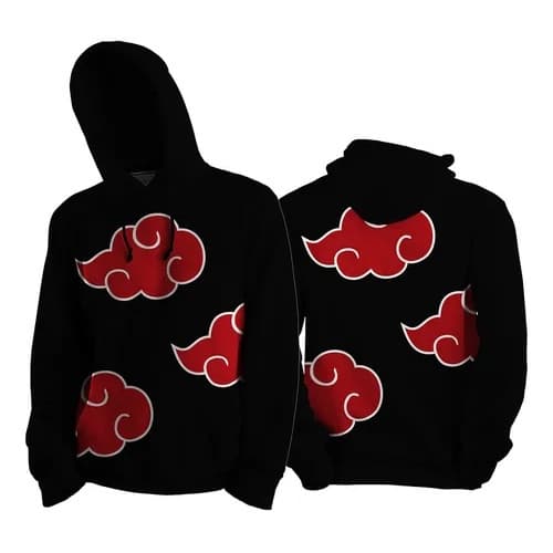 Blusa Moletom Naruto Akatsuki Canguru