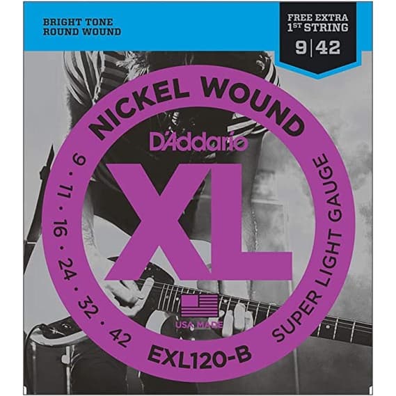 Encordoamento Daddarío para Guitarra .009 EXL120-B