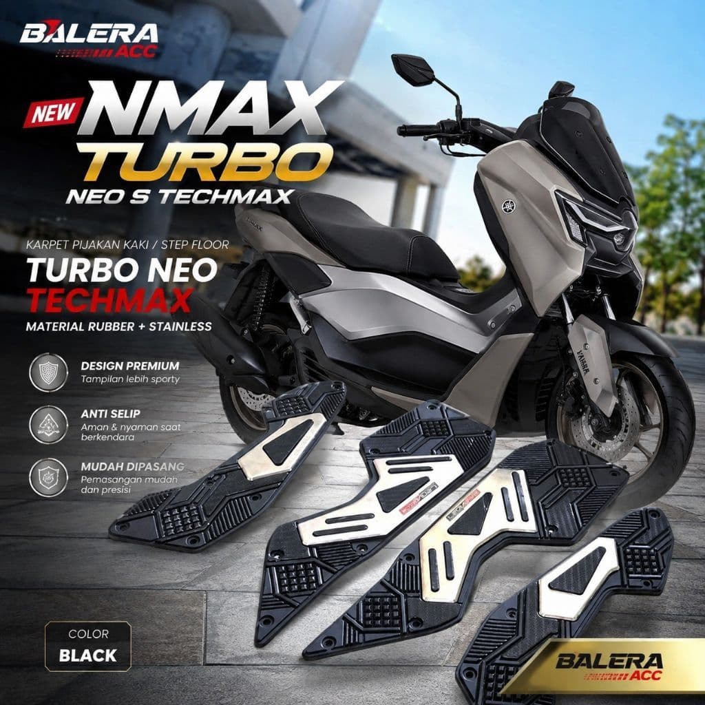 Tapete De Motocicleta Nmax Turbo Techmax Neo Mais Recente 2025