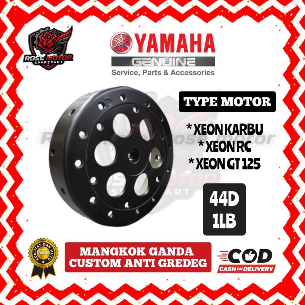 Taça De Embreagem Dupla Automática XEON RC GT 125 Carbono Antigo Personalizado ANTI-GREDEG ORIGINAL YGP