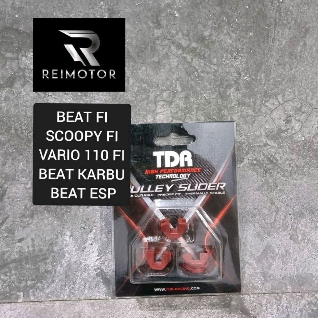 Conjunto Deslizante De Peça (3PC) VARIO BEAT Scopy FI 110 Carbono ORIGINAL Genuíno TDR RACING