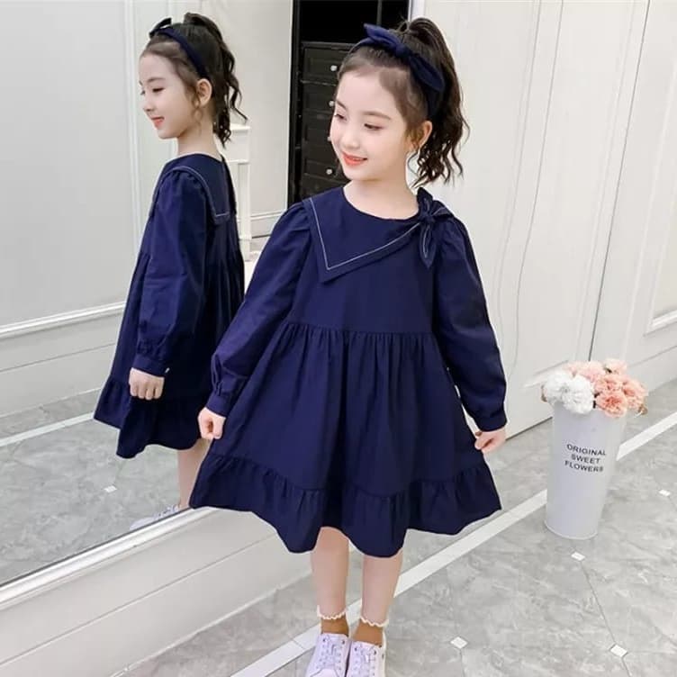 Vestido KATUN Kalila Savarin Para Meninas/Material De Algodão