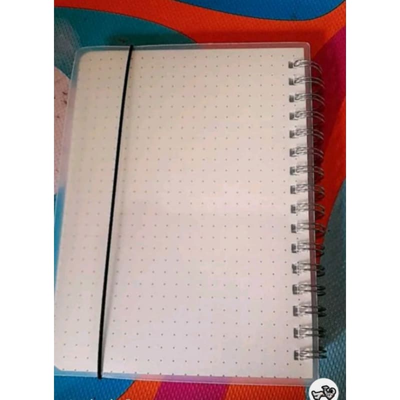 Livro De Pasta Diário Formato De Caderno Páginas Pontilhadas Tamanho A6