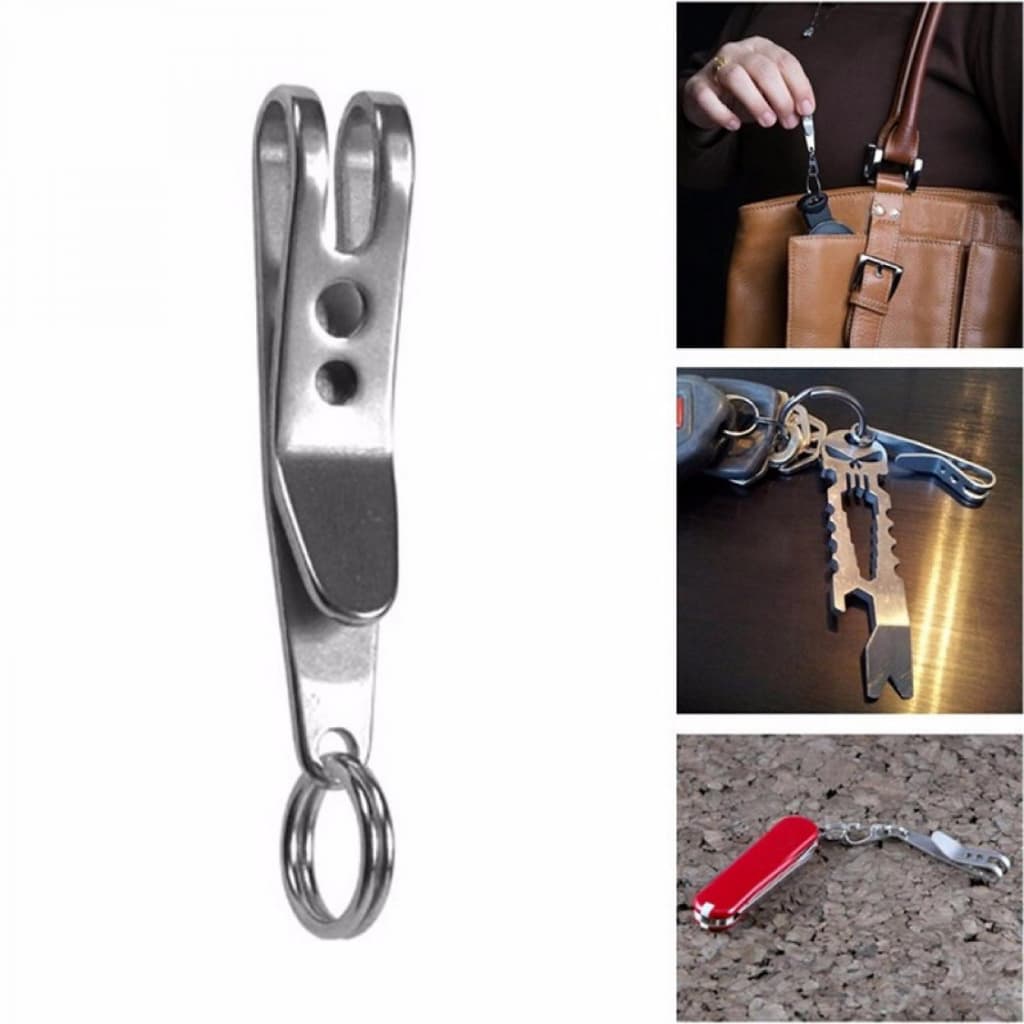 GANTUNGAN Expandir Suspensão Chaveiro Clipe Cabide