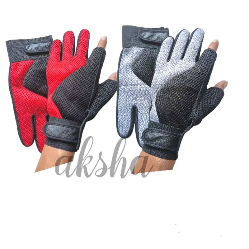 Luvas Abertas De 2 Dedos/De Motocicleta Motociclista