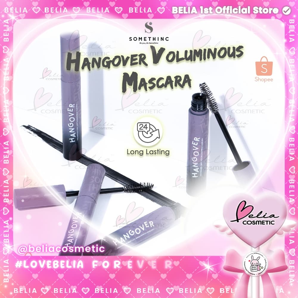 MATA YOUTH SOMETHINC HANGOVER Máscara À Prova De Manchas De Cílios De Fibra Volumosa | D'água Maquiagem Para Os Olhos