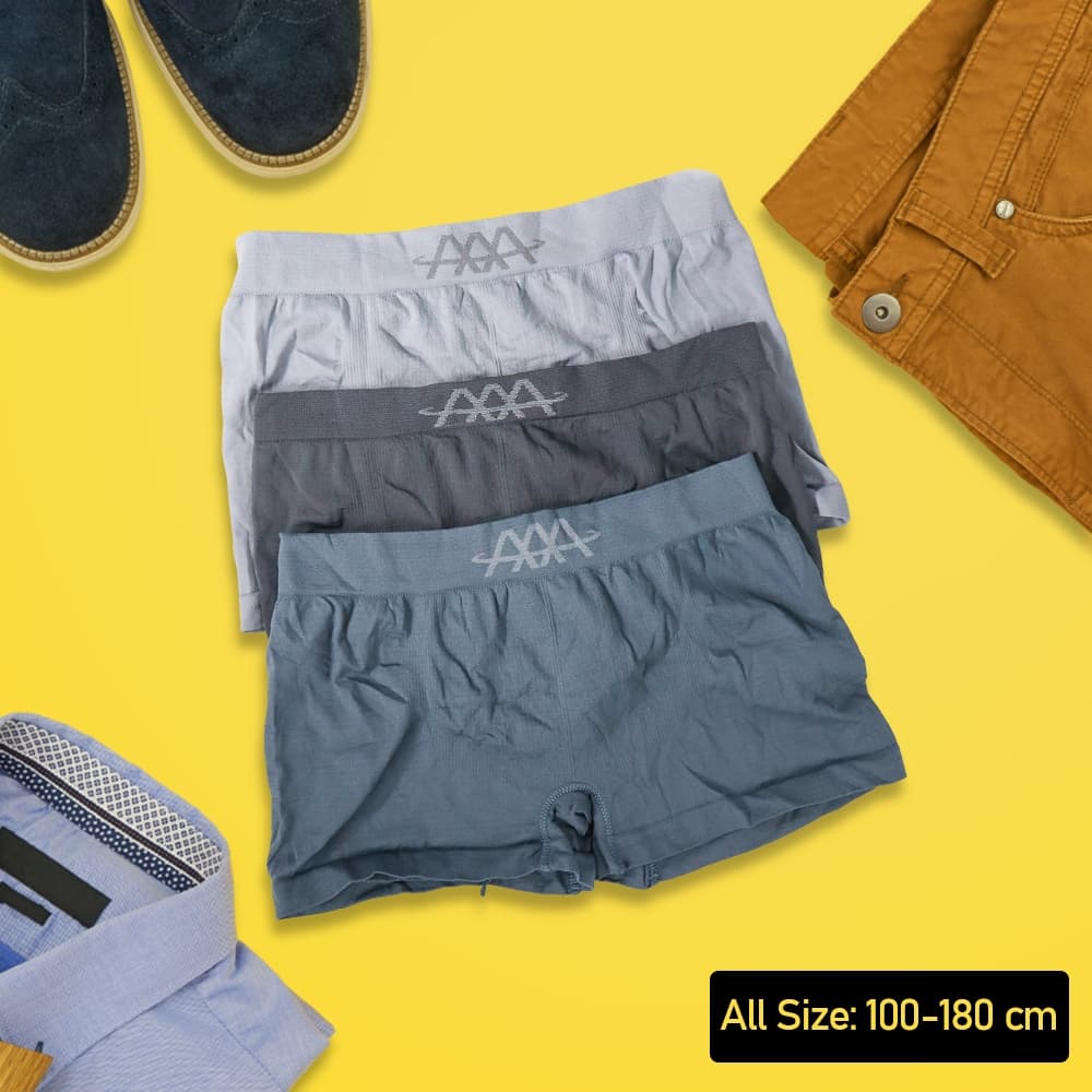 3 PCS Cuecas Boxer Masculinas Confortáveis CD Cueca Homem Daleman Munafie Original Genuíno SONDR 5D Magnética Todos Os T