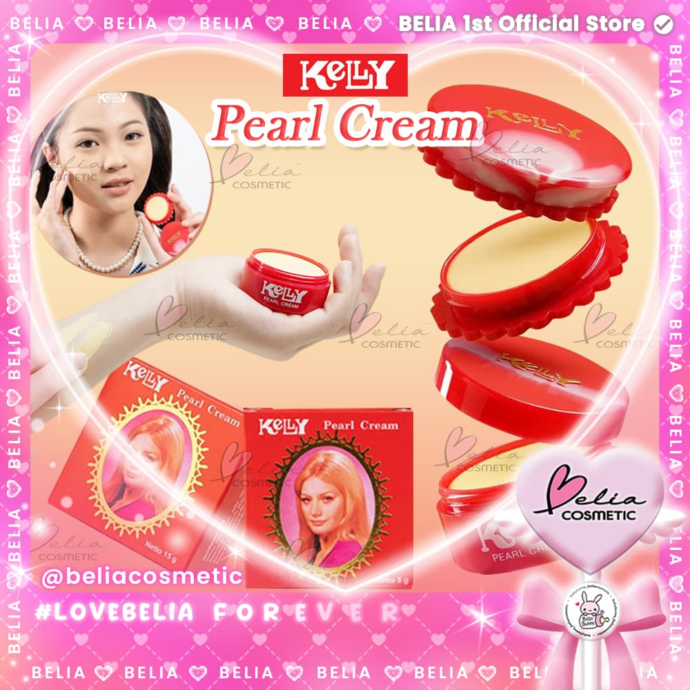 [Jovem] KELLY Creme Pérola | FACIAL 5gr 15gr Original Hidratante