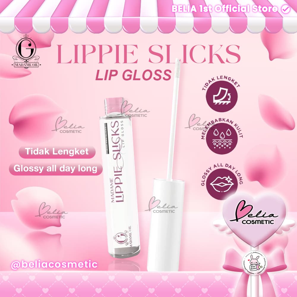 YOUTH Madame Gie Lippie Slick-Brilho Labial De Maquiagem | Madamegie Gisella Slicks Lipgloss