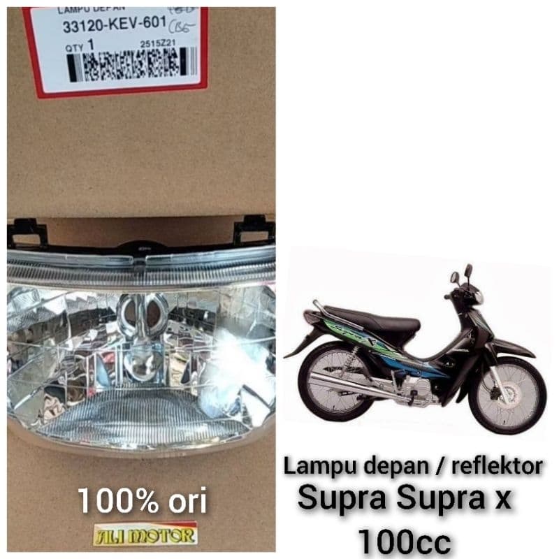 Refletor De Farol Supra x 100cc 33120-KEV-601 original AHM