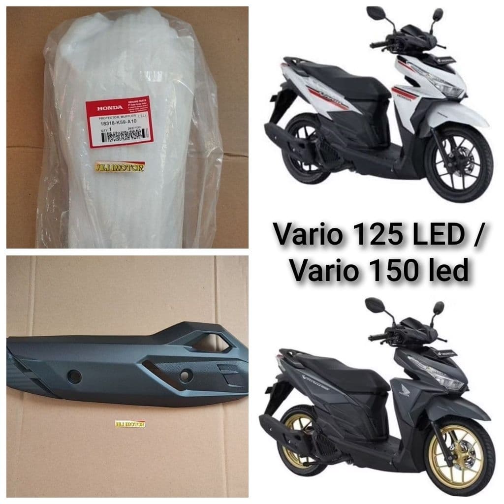 Capa Protetora De Escapamento vario 150 led fi 125 18318-K59-A10 original AHM