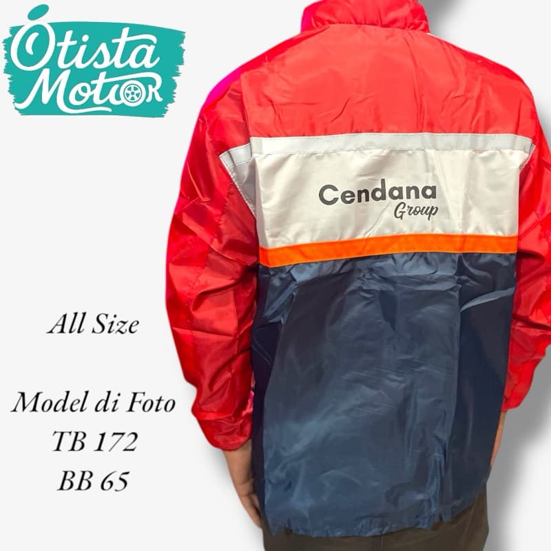 Jaqueta Original Para Motocicleta Honda Feita De Material De Pára-Quedas