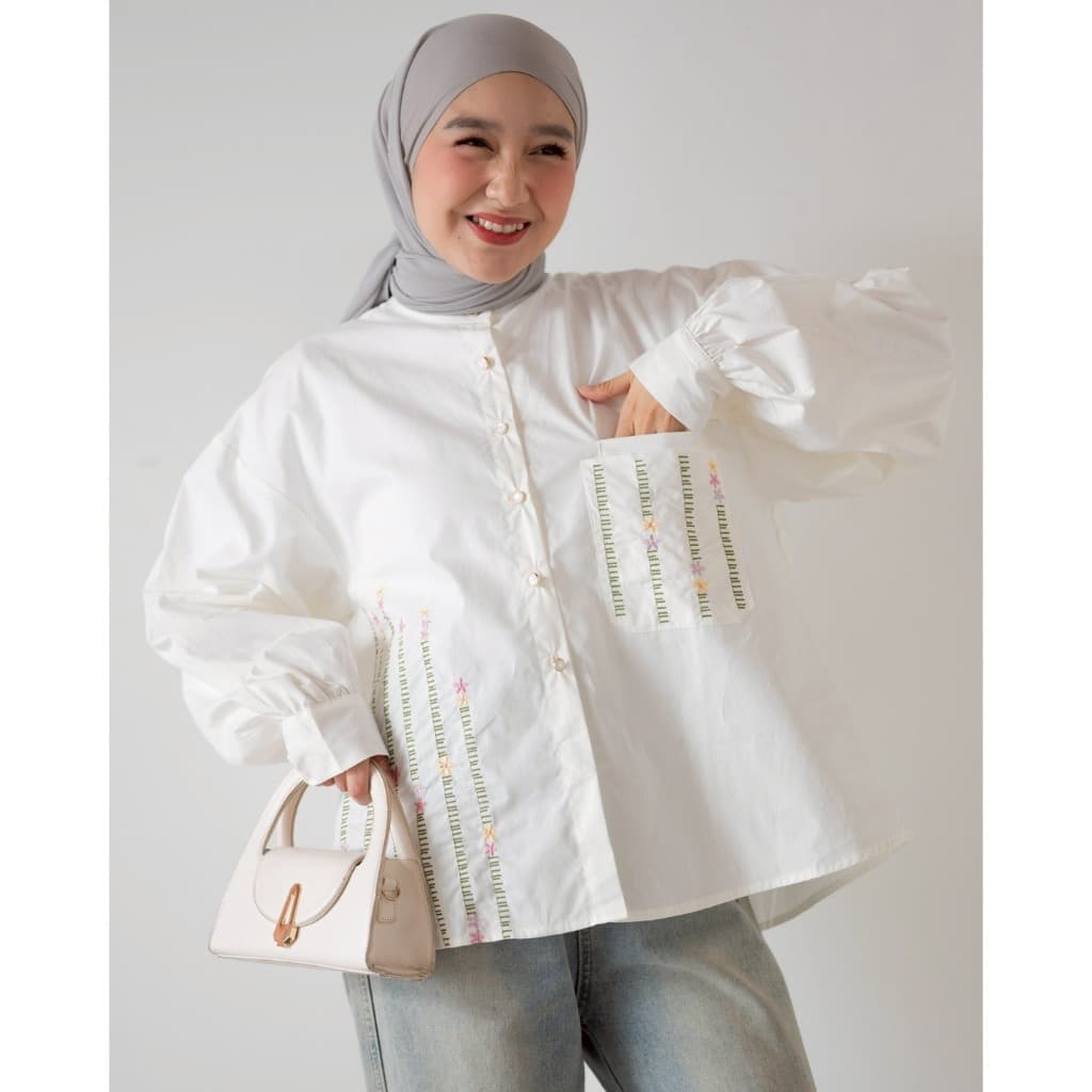 Camisa KATUN Myrubylicious ESTORIA Código 20441 | De Algodão De Manga Comprida CASUAL Feminina