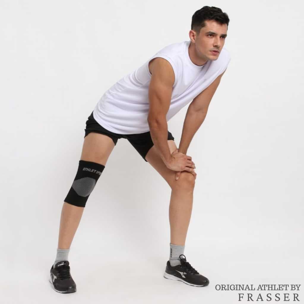 Joelheira De Espuma Para Atleta , Manga Perna , Protetor De Joelho BN01 KNEBS ATH PK2