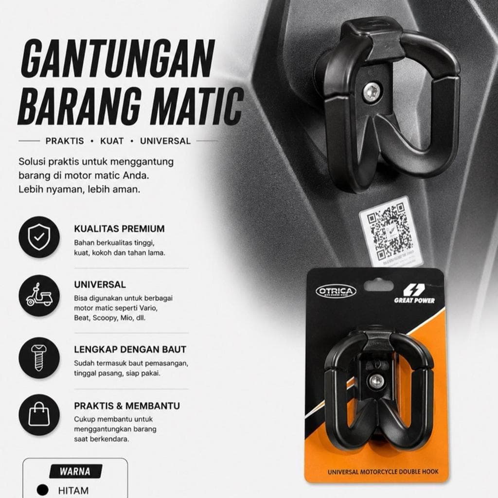 GANTUNGAN Nmax Aerox Vario Mio Beat Scoopy Lexi Xride Stylo Fino Fazzio Etc . Cabide De Produtos