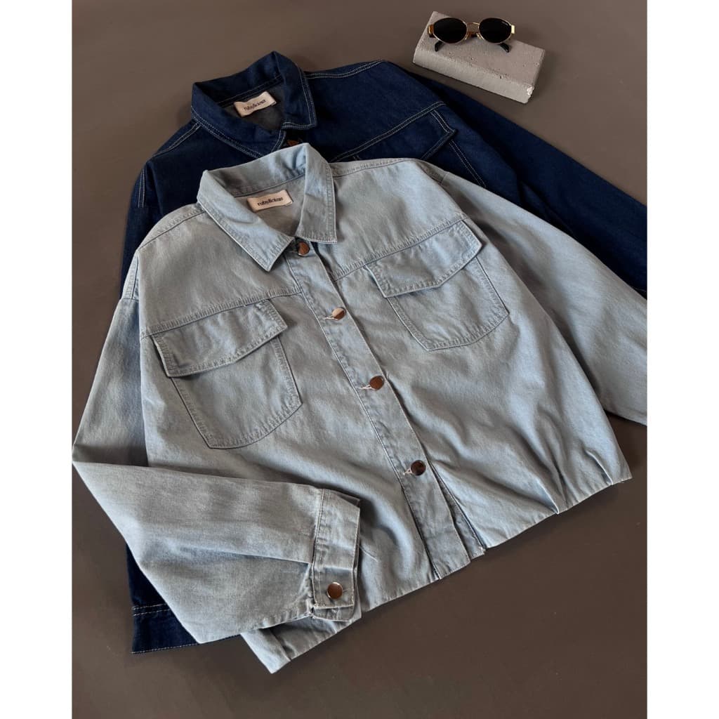 Jaqueta DENIM Myrubylicious KEINAN Código PS1068 | Feminina Jaquetas Femininas