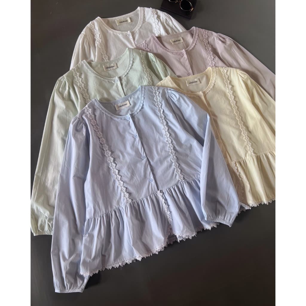 Camisa KATUN Myrubylicious FINKA Código 632N | De Algodão De Manga Comprida TOP CASUAL Feminino