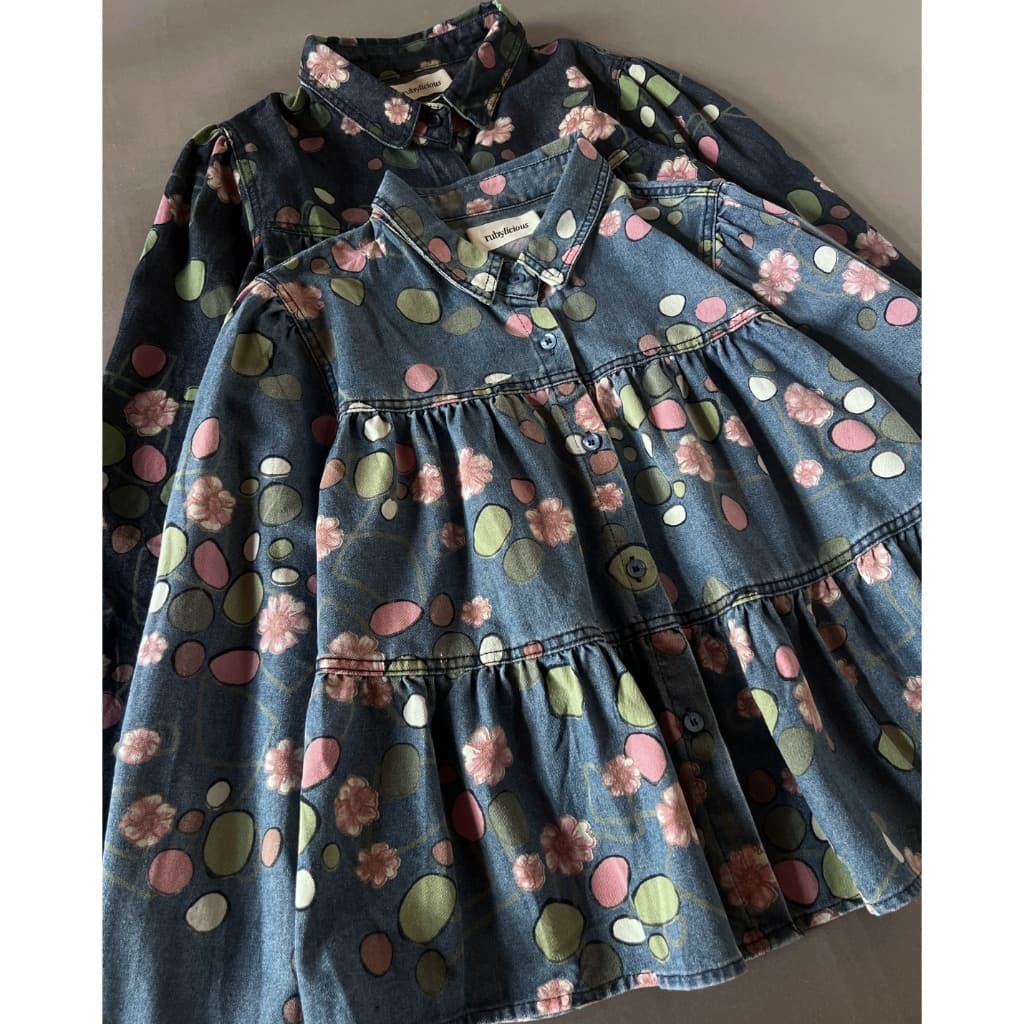 Camisa Myrubylicious DELVIA DENIM Código 49N | De Manga Comprida TOP CASUAL Feminino