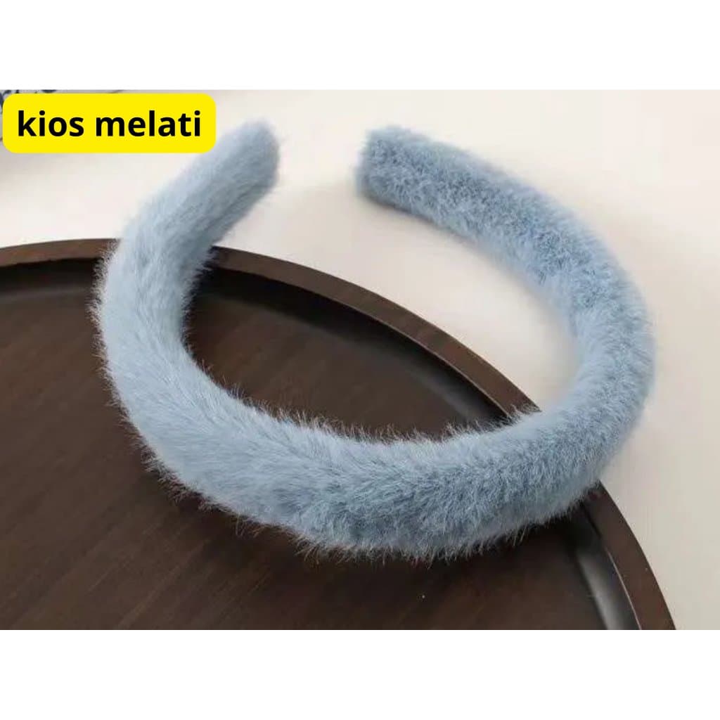 Tiara De Pele Macia Feminina Coreana – Design Fofo , Cor Calma , Material Macio
