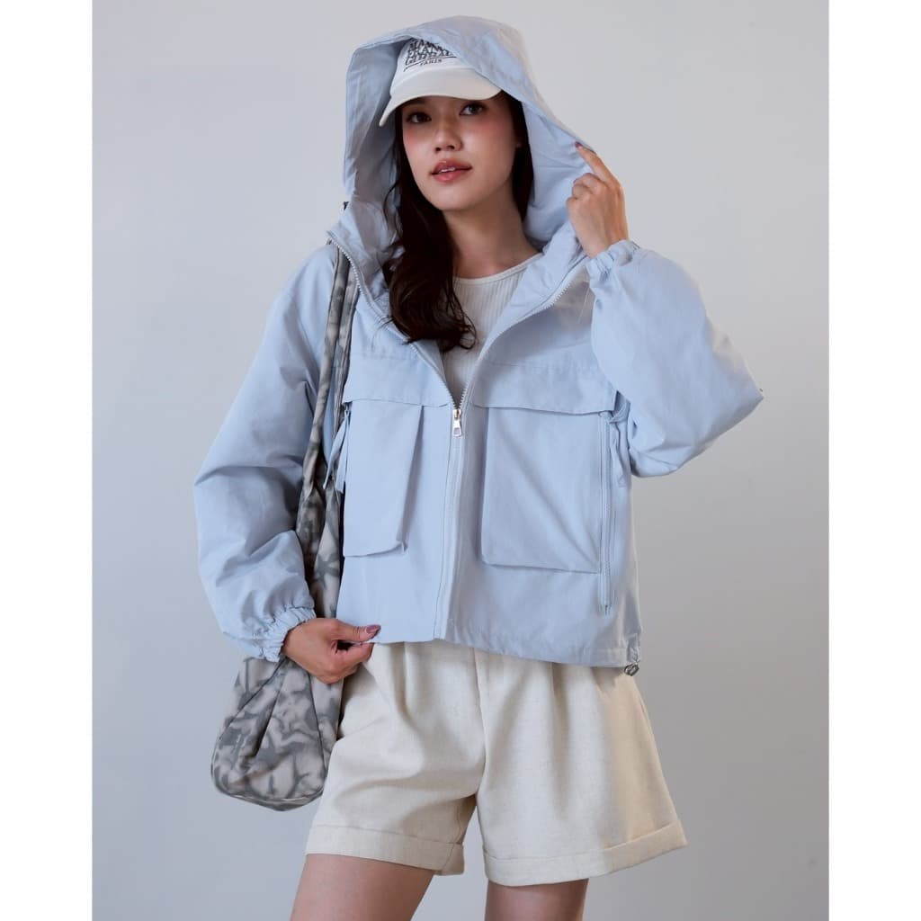 Jaqueta Myrubylicious QENAYA Código 635N | De NYLON De Algodão Grosso CASUAL Feminina