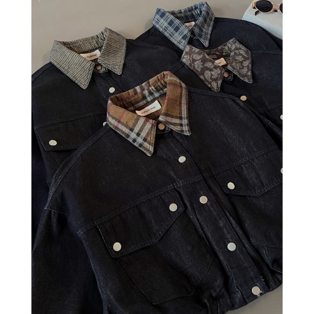 Jaqueta DENIM Myrubylicious ILAYNA Código 548N | De Manga Comprida TOP CASUAL Feminino