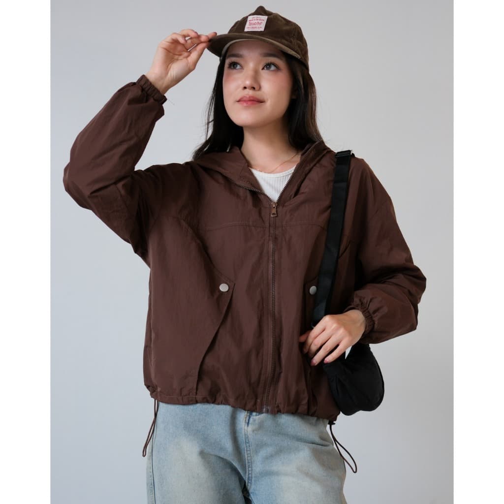 Jaqueta Myrubylicious AXELIA Código 705N | Manga Longa TOP CASUAL Feminino