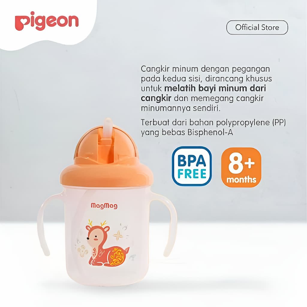 PIGEON MAG STEP 3 Garrafa De Palha De Treinamento/Pombo Novo Sistema De Copo Contenção 2 3M + Copos