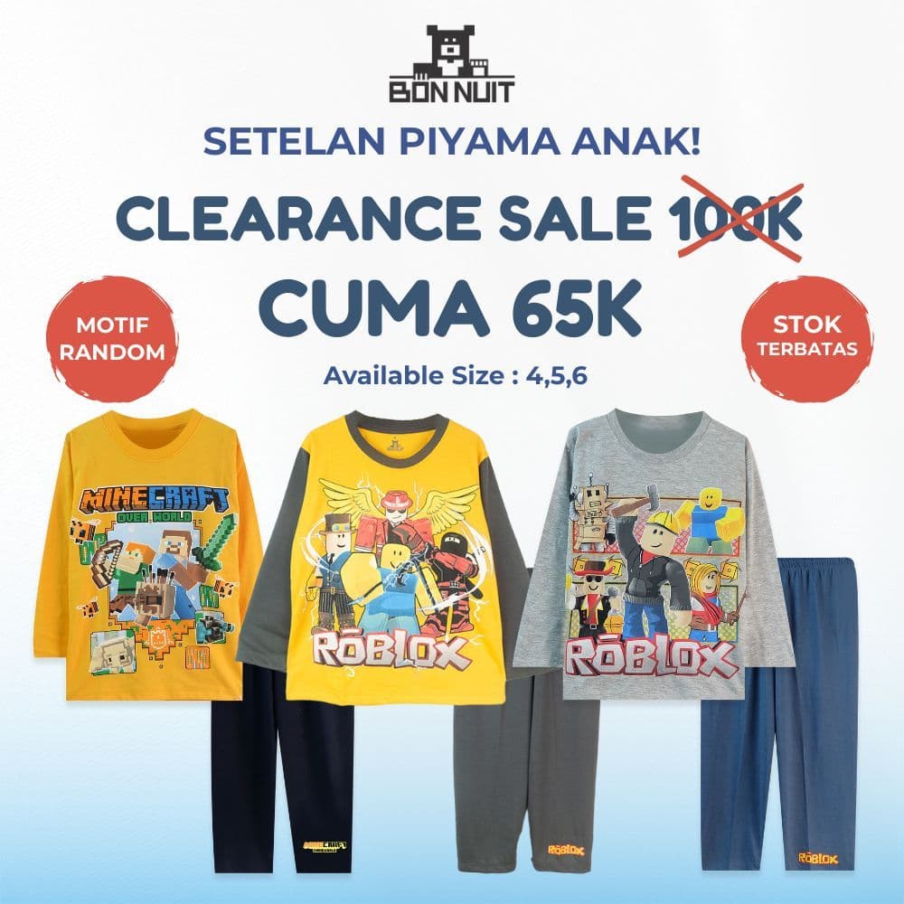 BONNUIT-Conjunto De Pijama Infantil Para Meninos-Motivo Aleatório Apenas 65 Mil Idades 2 A 6 Anos