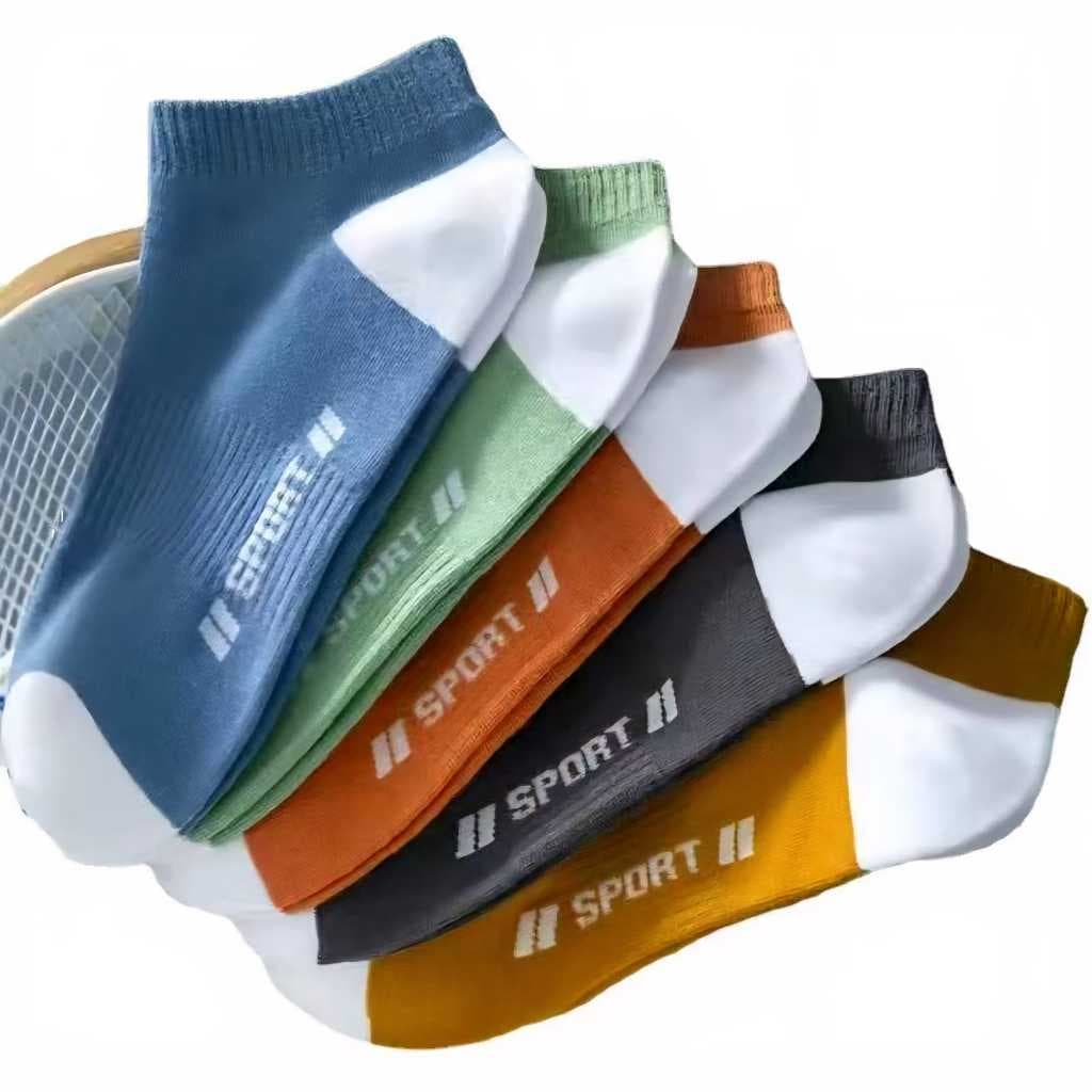 10 Pares De Meias Esportivas Masculinas E Femininas Curtas KKU 04