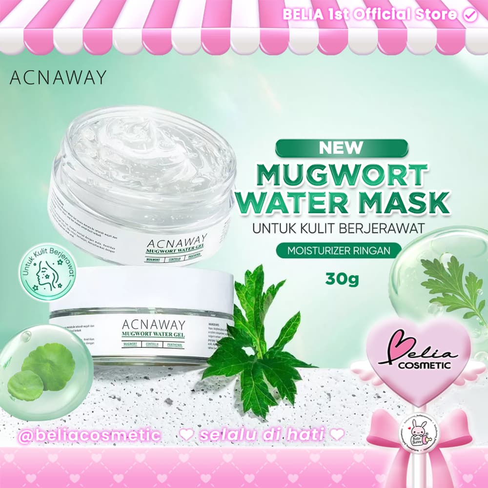[Jovem] ACNAWAY Gel Hidratante Água Artemísia 30g | Para Pele Com Tendência A Acne