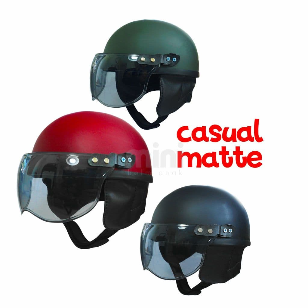 Capacete Infantil Fosco Série Retrô