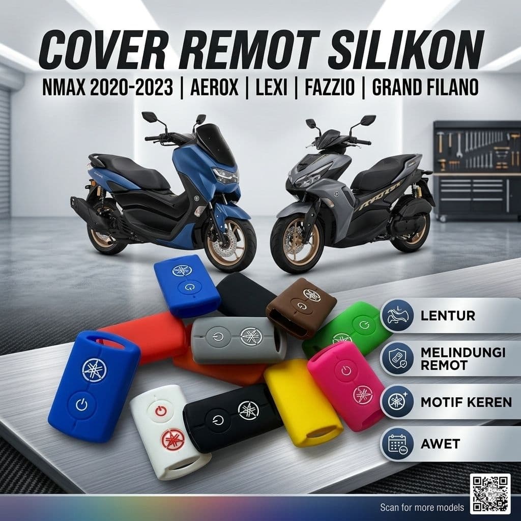 Yamaha Grand Filano FAZZIO NMAX 2020-2023 XMAX AEROX LEXI FREEGO Preservativo Com Capa De Chave Remota Sem