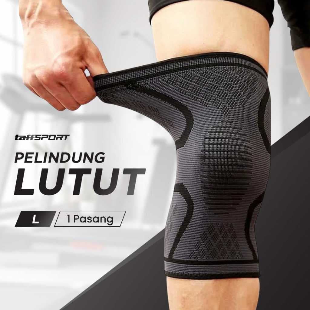 TaffSPORT Protetor De Joelho Suporte Cinta Joelheira Ginásio Fitness 2 PCS