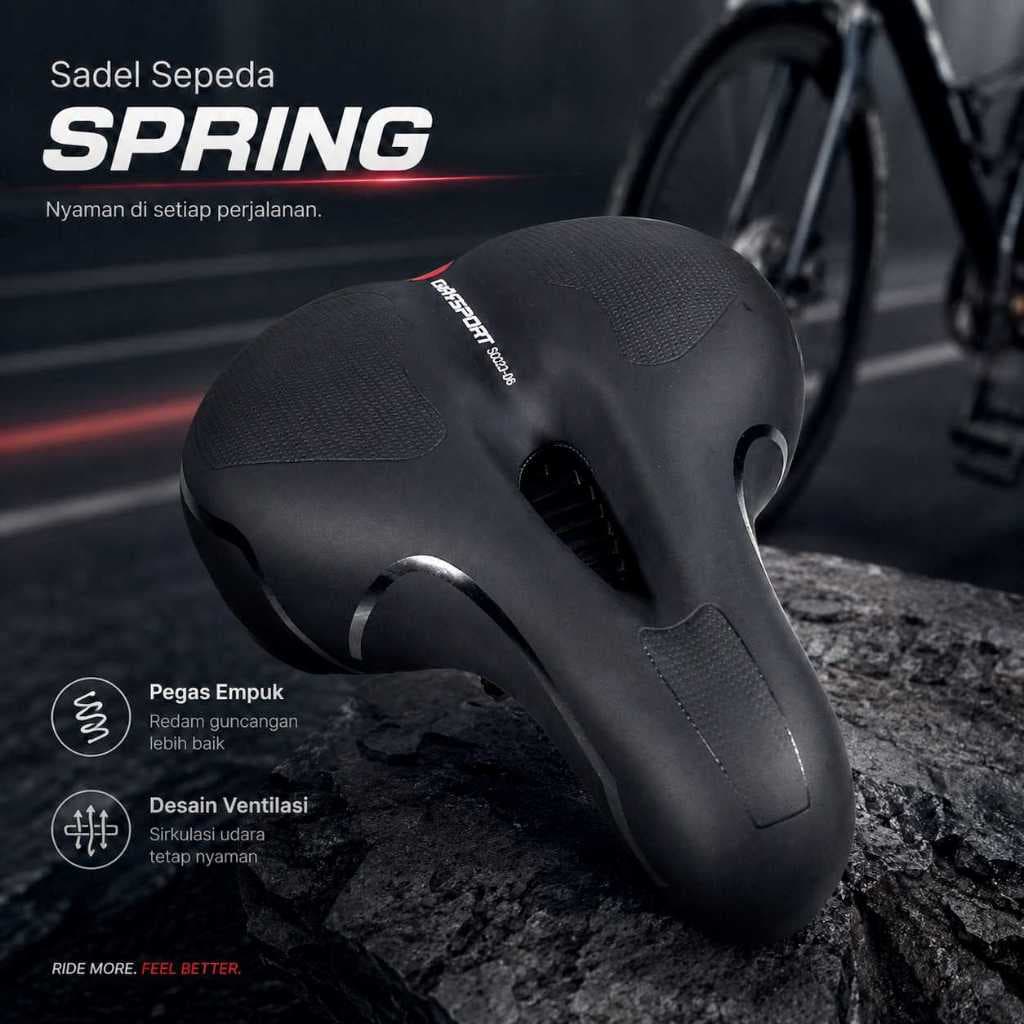 Couro De Sela Para Mountain Bike De Espuma Grossa TaffSPORT