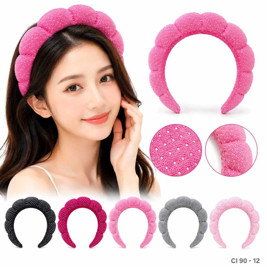 Fofo Jumbo Grosso Luz Estilo Coreano Nuvem Tiara BNDAW CI 90 12